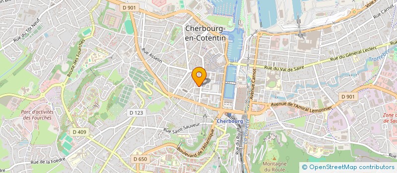 localisation de l'entreprise ASSOCIATION AIDE FAMILIALE POPULAIRE à CHERBOURG-EN-COTENTIN