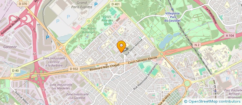 localisation de l'entreprise ASSOCIATION AIDE HUMANITAIRE FAMILLE AULNAYSIENNE à AULNAY-SOUS-BOIS
