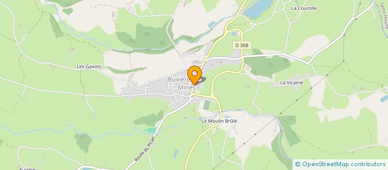localisation de l'entreprise ASSOCIATION AIDE MENAGERE à BUXIERES-LES-MINES