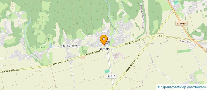 localisation de l'entreprise ASSOCIATION AIDE MENAGERE MILIEU RURAL  PORTE-DES-BONNEVAUX