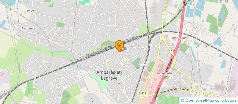 localisation de l'entreprise ASSOCIATION AIDE NOUS à AMBARES-ET-LAGRAVE