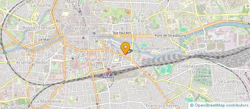 localisation de l'entreprise ASSOCIATION AIDE ORTHODOXE à RENNES