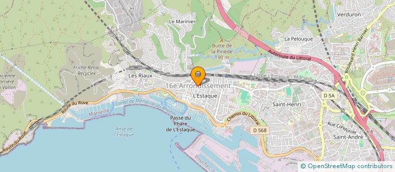 localisation de l'entreprise ASSOCIATION AIDE SOLIDARITE FAMILLE RIO à MARSEILLE