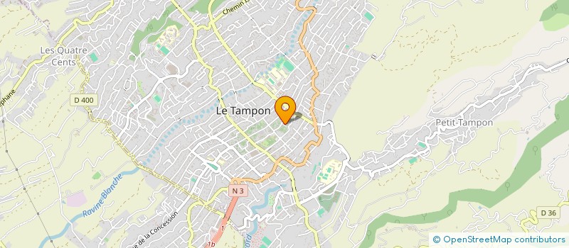 localisation de l'entreprise ASSOCIATION AIDE Z'OT TOUT à LE TAMPON