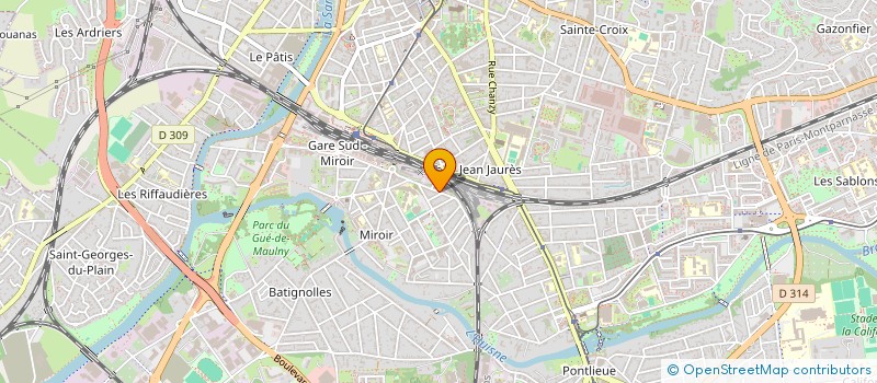 localisation de l'entreprise ASSOCIATION AIDES ASSISTANCE ADMINISTRATIVE ET JURIDIQUE à LE MANS