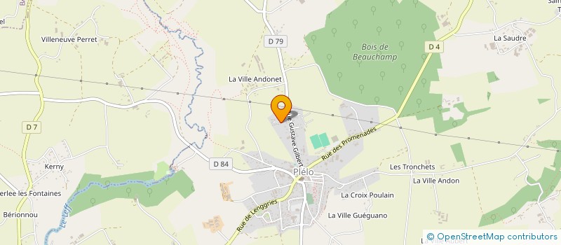 localisation de l'entreprise ASSOCIATION AIDES ET REVES D'ENFANTS à PLELO