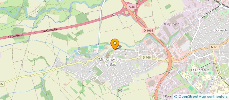 localisation de l'entreprise ASSOCIATION AIME LA VIE  MORSCHWILLER-LE-BAS