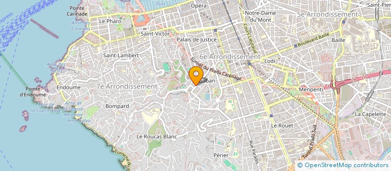 localisation de l'entreprise ASSOCIATION AIMER VIVRE à MARSEILLE