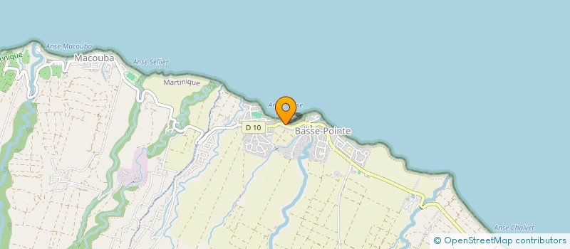 localisation de l'entreprise ASSOCIATION AINES ET JEUNES RASSEMBLES EN HARMONIE  AAJR  BASSE-POINTE