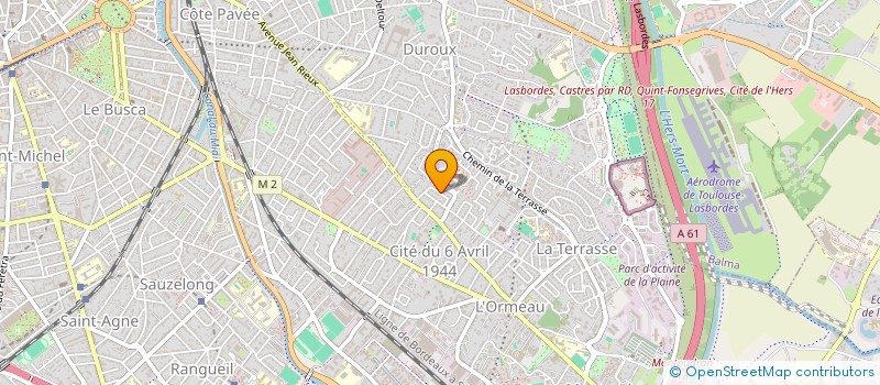 localisation de l'entreprise ASSOCIATION AIR ET LUMIERE à TOULOUSE