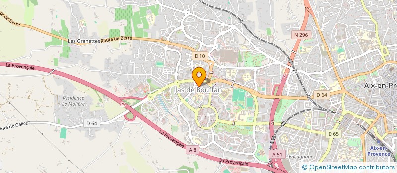 localisation de l'entreprise ASSOCIATION AIXOISE AIDE AUX FAMILLES à AIX-EN-PROVENCE