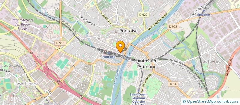 localisation de l'entreprise ASSOCIATION AKLI MICHEL ET FRANCOISE à PONTOISE