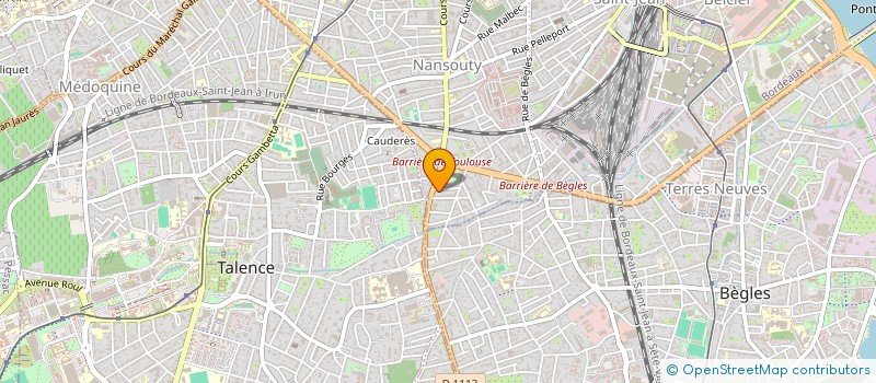 localisation de l'entreprise ASSOCIATION AKUEN MOVEMENT  BORDEAUX