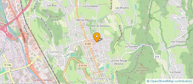 localisation de l'entreprise ASSOCIATION AL ANDALOUS à CHAMBERY