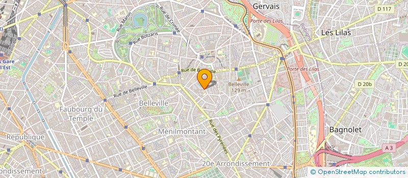 localisation de l'entreprise ASSOCIATION AL FAN  PARIS