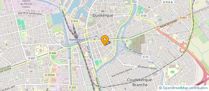 localisation de l'entreprise ASSOCIATION AL-IHSSAN à DUNKERQUE