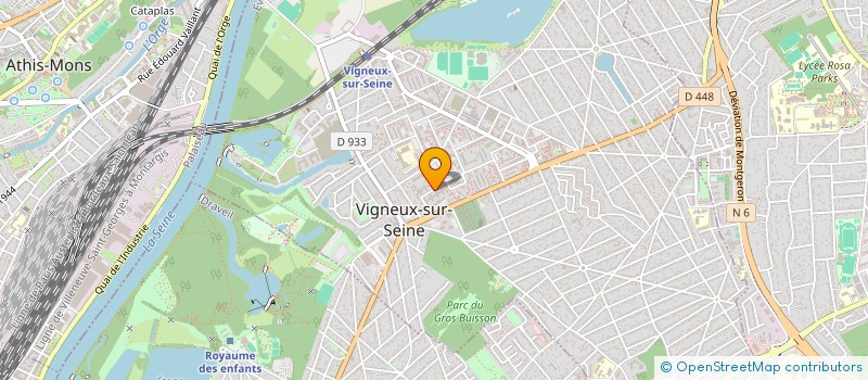 localisation de l'entreprise ASSOCIATION AL-QASSIMY à VIGNEUX-SUR-SEINE