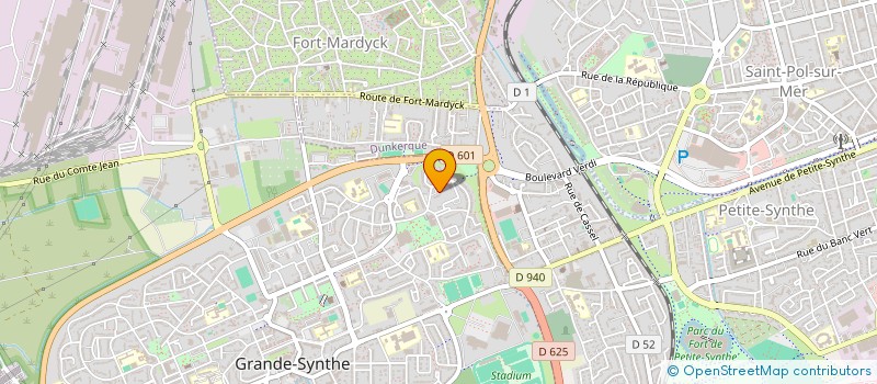 localisation de l'entreprise ASSOCIATION ALBATROS à GRANDE-SYNTHE