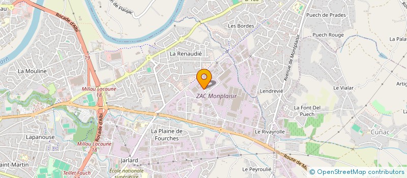 localisation de l'entreprise ASSOCIATION ALBIGEOISE ET CORDAISE DE MAINTIEN A DOMICILE à ALBI