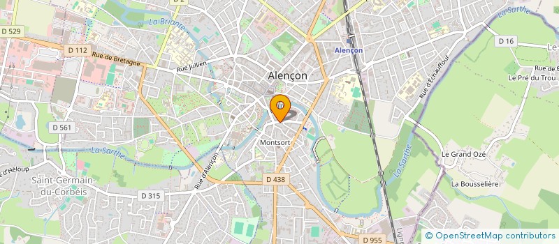 localisation de l'entreprise ASSOCIATION ALENCON AVF ACCUEIL à ALENCON