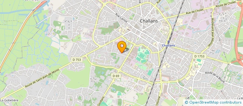 localisation de l'entreprise ASSOCIATION ALERTE BETONISATION CHALLANS à CHALLANS