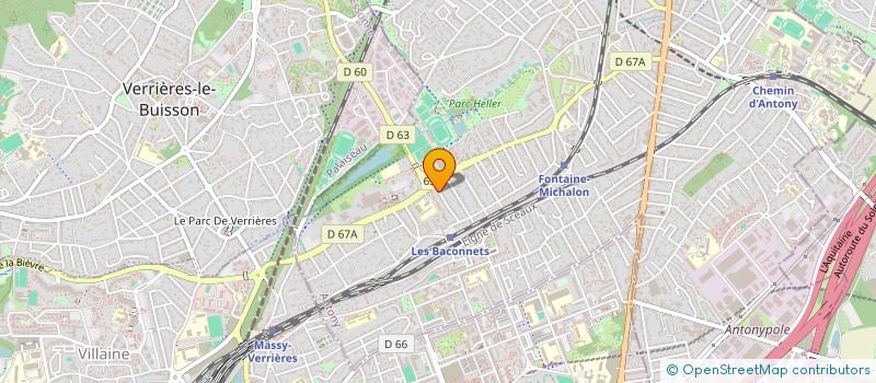 localisation de l'entreprise ASSOCIATION ALFOULK à ANTONY