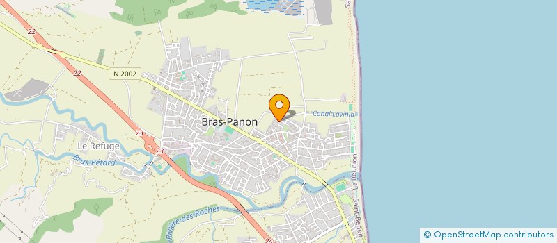 localisation de l'entreprise ASSOCIATION ALIEN FAMILY  BRAS-PANON