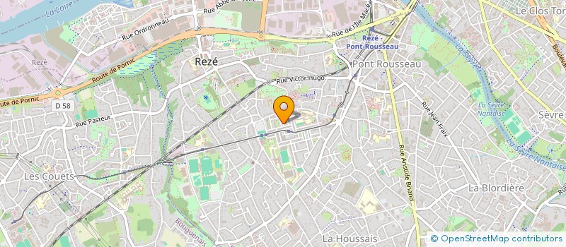 localisation de l'entreprise ASSOCIATION ALIF à REZE