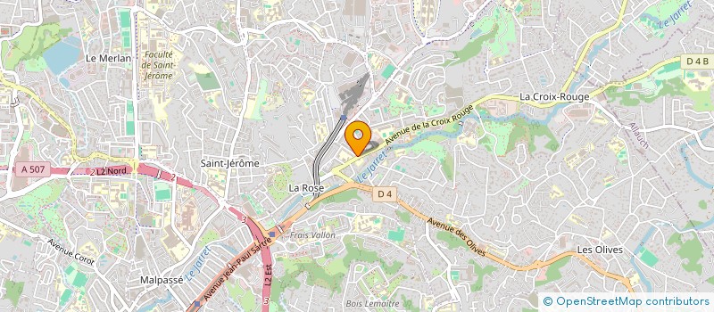 localisation de l'entreprise ASSOCIATION ALIMA  MARSEILLE