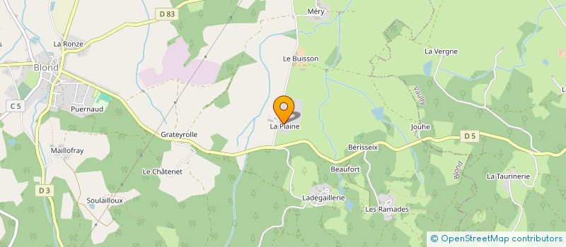 localisation de l'entreprise ASSOCIATION ALLANT VERS ET CIE  BLOND