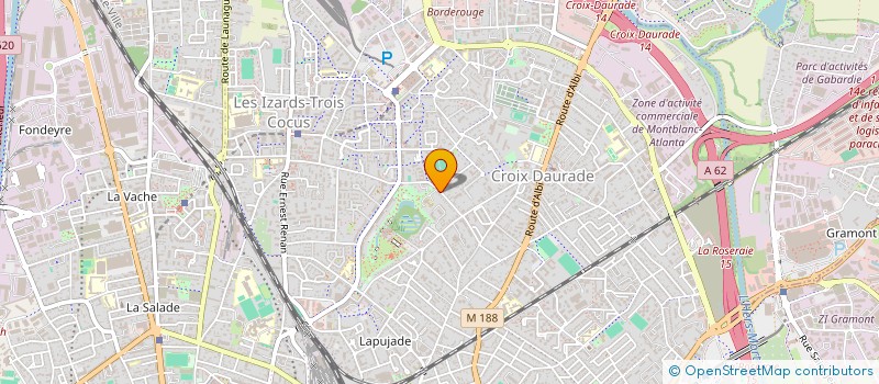 localisation de l'entreprise ASSOCIATION ALLEGRETTO - ACADEMIE DE MUSIQUE DANSE ET LANGUES à TOULOUSE