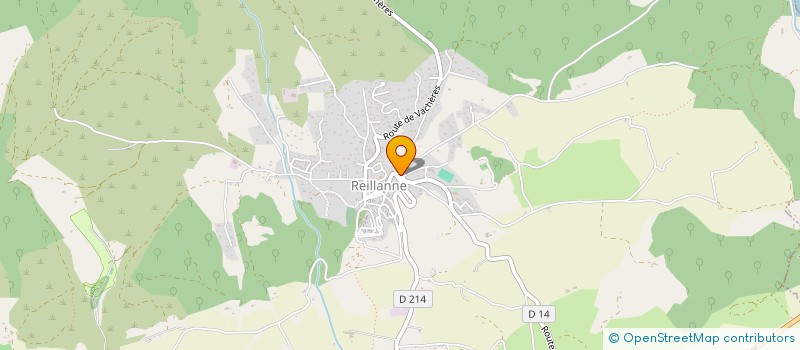 localisation de l'entreprise ASSOCIATION ALLEGRO  REILLANNE