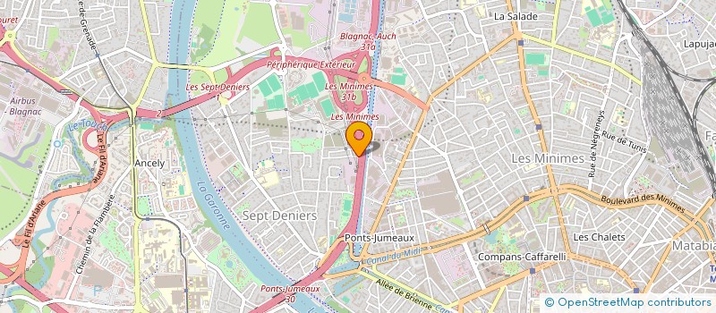 localisation de l'entreprise ASSOCIATION ALLIANCE RELAIS à TOULOUSE