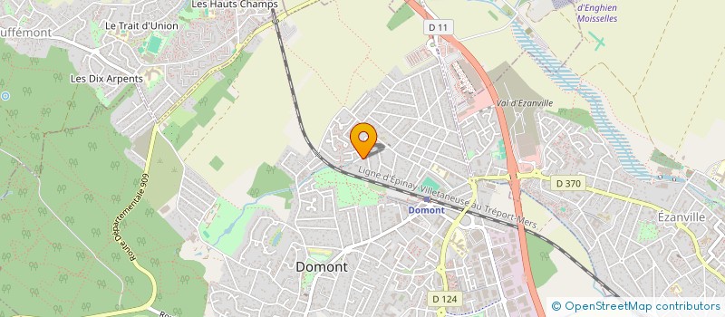 localisation de l'entreprise ASSOCIATION ALLIANCE YA BA PAPA  DOMONT