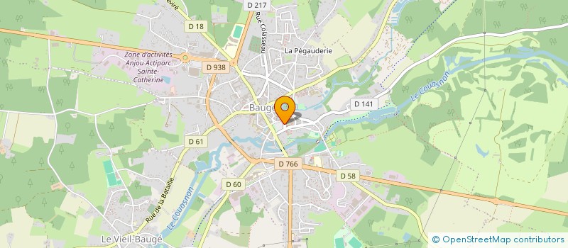 localisation de l'entreprise ASSOCIATION ALLTREE à BAUGE-EN-ANJOU