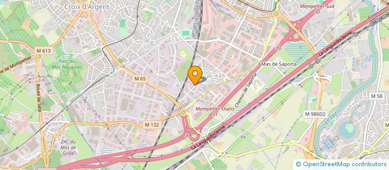 localisation de l'entreprise ASSOCIATION ALMA NOVA à MONTPELLIER