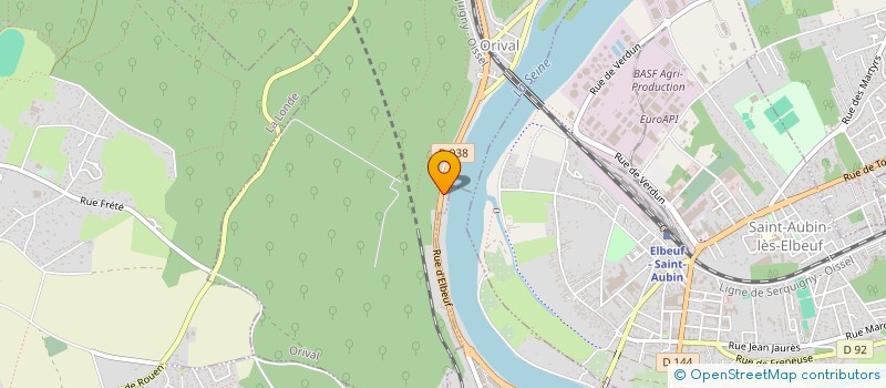 localisation de l'entreprise ASSOCIATION ALMEID'HUMA à ORIVAL