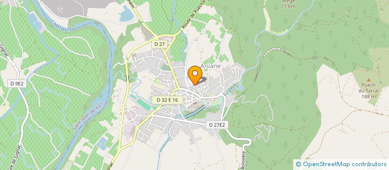 localisation de l'entreprise ASSOCIATION ALORS  ANIANE