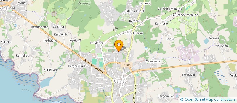 localisation de l'entreprise ASSOCIATION ALPACA  CARNAC