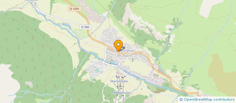 localisation de l'entreprise ASSOCIATION ALPAGE D'ARSINE à LE MONETIER-LES-BAINS