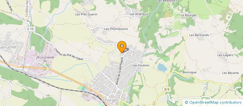 localisation de l'entreprise ASSOCIATION ALPAGE DE CEUZE à CHORGES