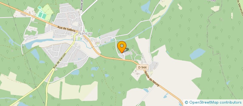 localisation de l'entreprise ASSOCIATION ALPHA FORMATION CONSEIL  NANCAY