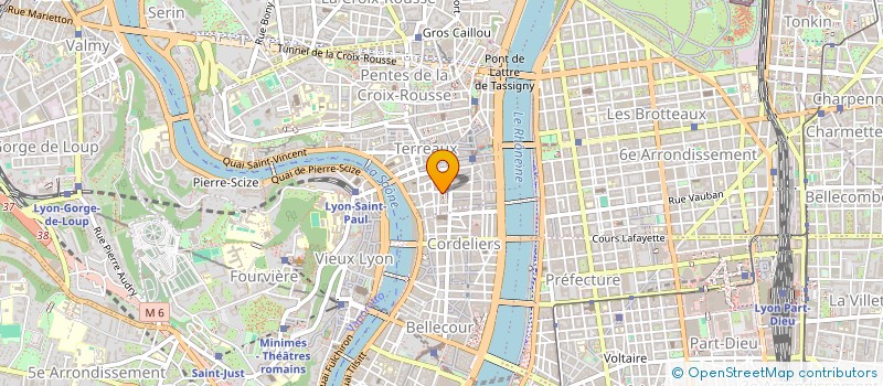 localisation de l'entreprise ASSOCIATION ALPHA OMEGA à LYON