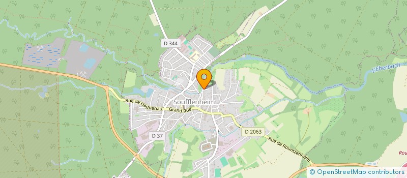 localisation de l'entreprise ASSOCIATION ALSACE BIELORUSSIE  SOUFFLENHEIM