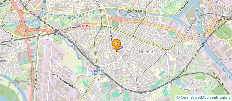 localisation de l'entreprise ASSOCIATION ALSACE SYRIE à STRASBOURG