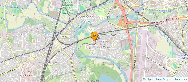 localisation de l'entreprise ASSOCIATION ALSACIENNE ORIGINAIRE DE LA SOMALIE à STRASBOURG