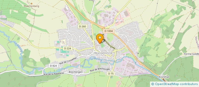 localisation de l'entreprise ASSOCIATION ALTER EGO  HOHENGFT