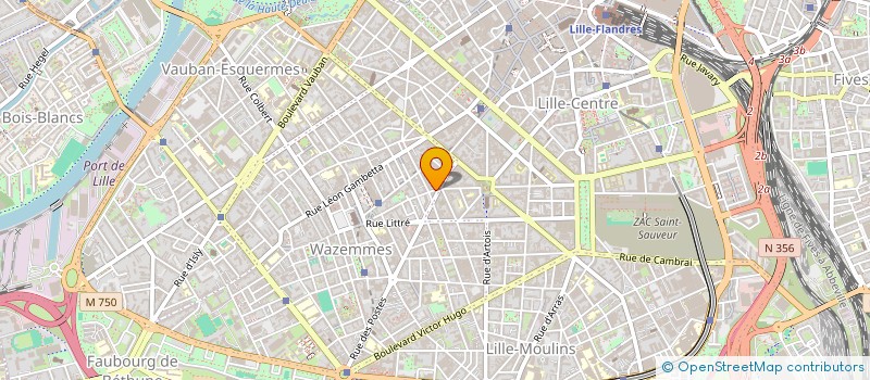 localisation de l'entreprise ASSOCIATION ALTER IDEES à LILLE