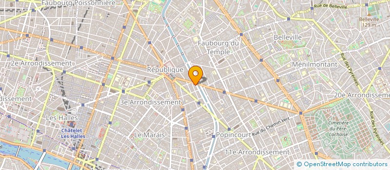 localisation de l'entreprise ASSOCIATION ALTERDANSE  PARIS