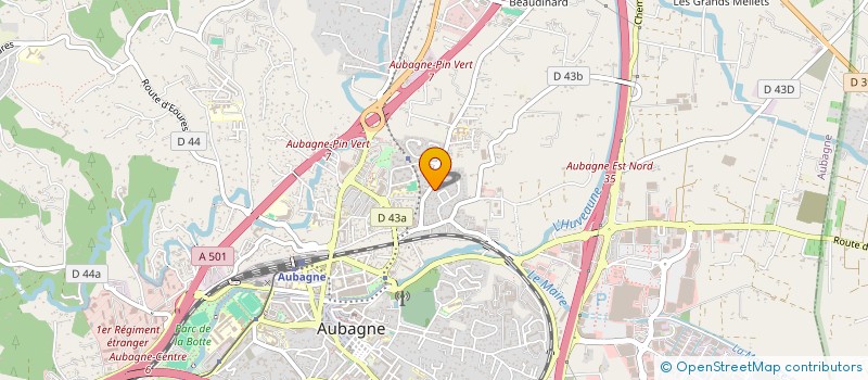 localisation de l'entreprise ASSOCIATION ALTERNATIVES UTOPIQUES ET BALISES D EMANCIPATION à AUBAGNE
